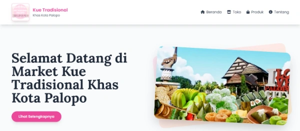 Website Kue Tradisional