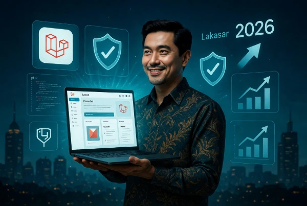 mengapa framework laravel adalah pilihan tepat untuk website custom perusahaan di tahun 2026