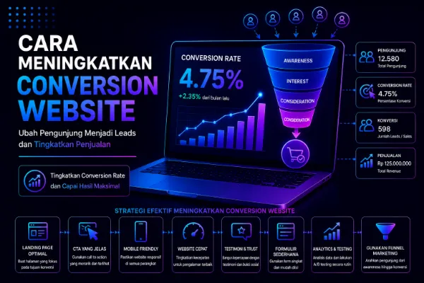 Cara Meningkatkan Conversion Website
