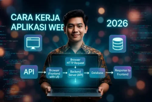 cara kerja sistem aplikasi web