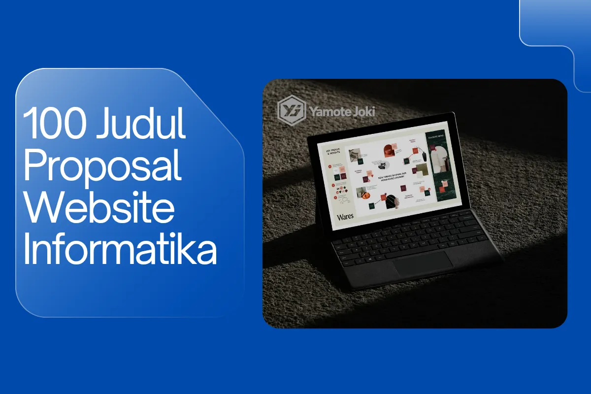 100 Judul Proposal Website Informatika