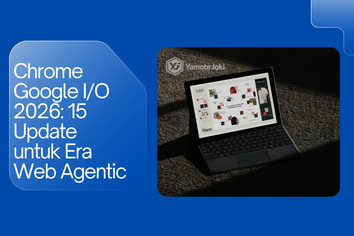 Chrome Google I/O 2026: 15 Update untuk Era Web Agentic