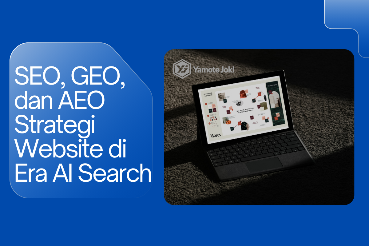 SEO, GEO, dan AEO: Strategi Lengkap untuk Meningkatkan Visibilitas Website di Era Search dan AI