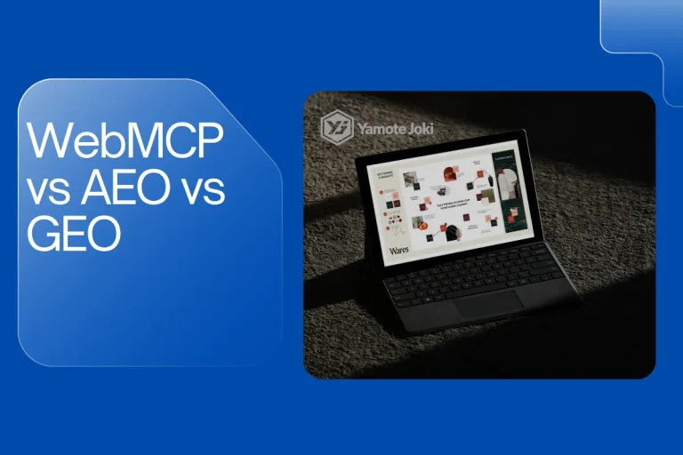 WebMCP vs AEO vs GEO: Apa Perbedaannya?